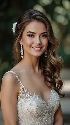 Shine Bright Bridal Hair