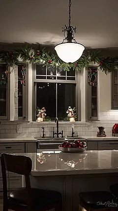 Kitchen Christmas Chaos
