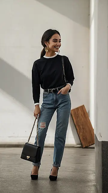 Effortless Mom Jeans