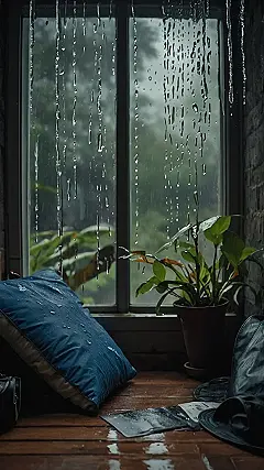 Cozy Rain Haze