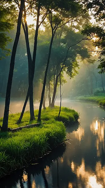 Sunrise Mist Magic