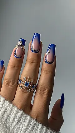 Sapphire Nail Bliss