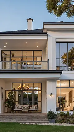 Striking White Abode