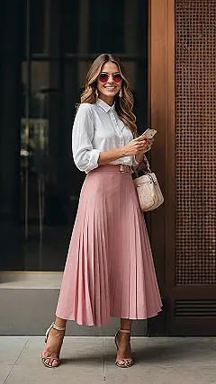 Pink Perfection: Skirt Edition
