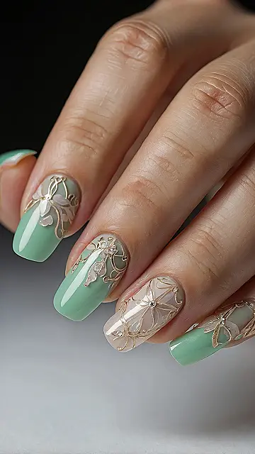 Mani Fit for Summer Royalty