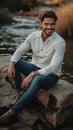 Red, White, and Sharp Style