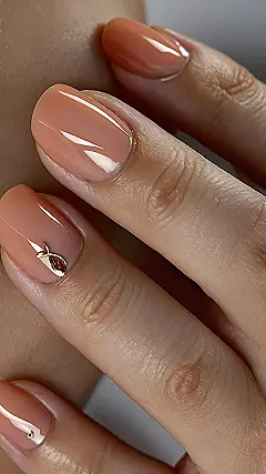 Amber Sky Nails