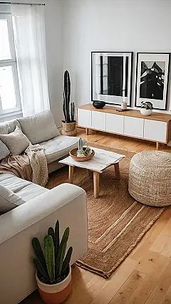Scandi Chic: Minimalism & Comfort: