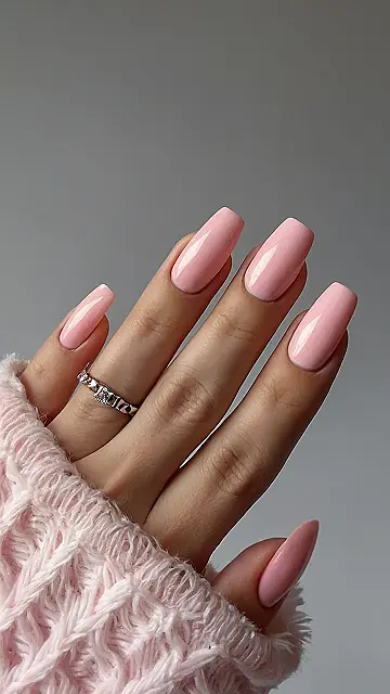 Pink Jewel Nails