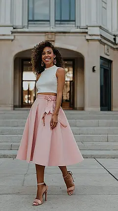 Pink Skirt: A Style Statement