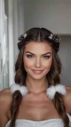 Glam Holiday Hair