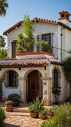 Fiesta-Sized Spanish Homes