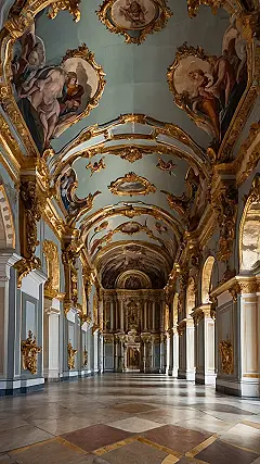 Here’s a title and two paragraphs suitable for a grade 9 student, based on the image and the keyword “Baroque architecture”: