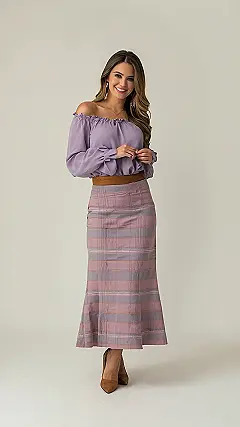 Skirt & Top: Style Surge