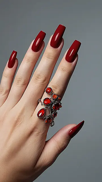 Red Hot: Nail Designs to Ignite Your Fall