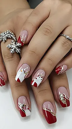 Snowy Nail Designs
