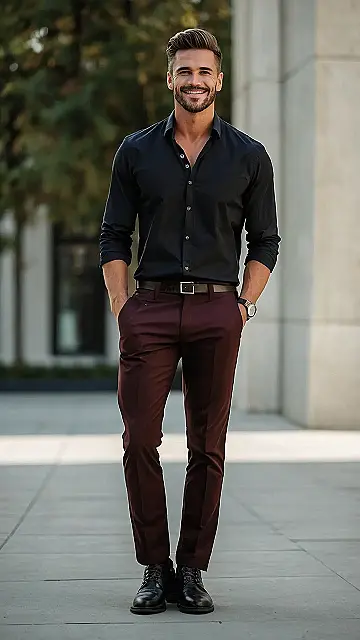Groom’s Look:  Effortless Elegance