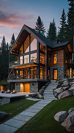 Modern Mountain Home: Where the Wild Things Are… But Also Have Wi-Fi