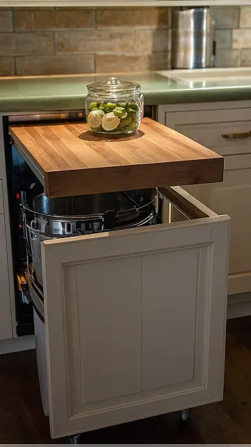 Kitchen Alchemy:  Where’s the Trash Can?