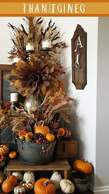 Thanksgiving Decor: Autumn’s Embrace: