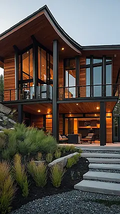 Modern Mountain Retreat: Where the Views are as Amazing as the Design