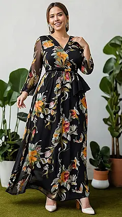 Fall Into Fashion:  A Floral Maxi Dream