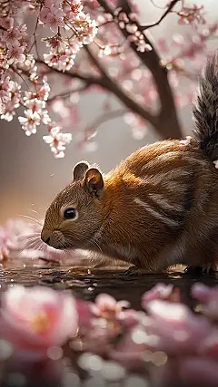 Pink Dream Squirrel