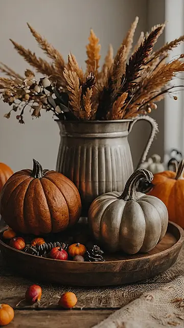 Autumnal Thanksgiving Decor: