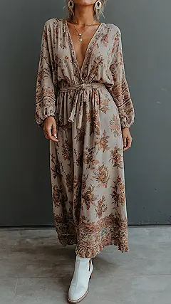 Boho Chic: Fall’s Floral Fantasy