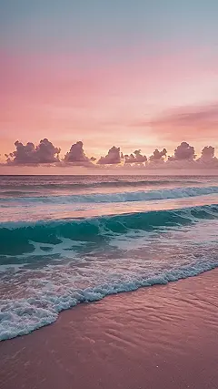 Pink Sunset Dream: