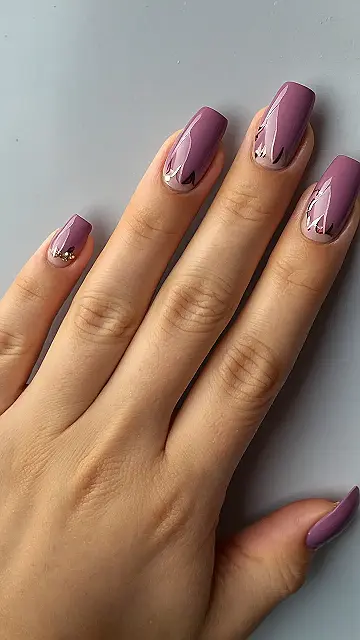 Sparkling Purple Dreams