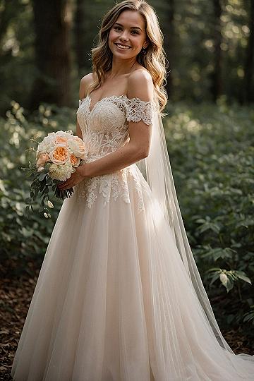 Understanding Off-the-Shoulder Sleeves for Spring Weddings
