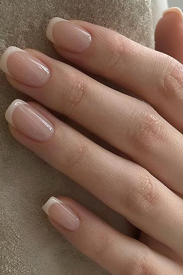 Understanding the Simple Squoval Nail Shape and French Style