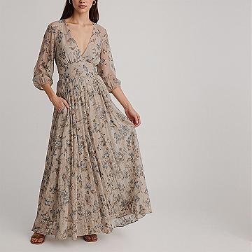 Champagne Floral Maxi Dress: Effortless Elegance for Summer 2025