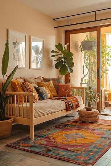 Stylish Daybed Ideas for a Dream House Living Room Balcony