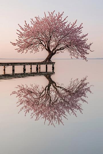 Pink Cherry Blossom Aesthetic: Beautiful iPhone & Tablet Wallpaper