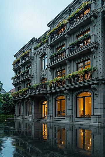 European Style House: Grand Italian Mediterranean Luxury Dream Home