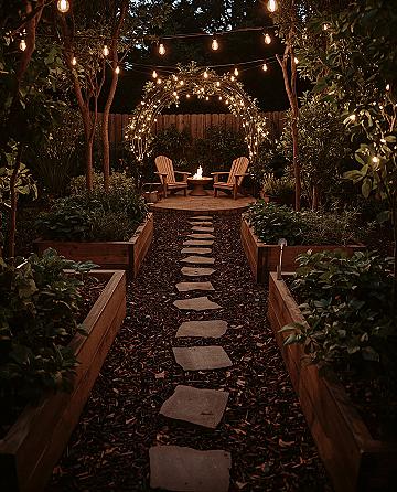 Cozy Garden Aesthetic: Enchanting Small Backyard Inspo