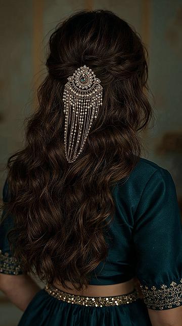 Bridal Hair Inspo: Intricate Indian Wedding Braids for Engagement Glam