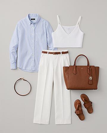 Polished Casual Summer Style: How to Wear White Pants