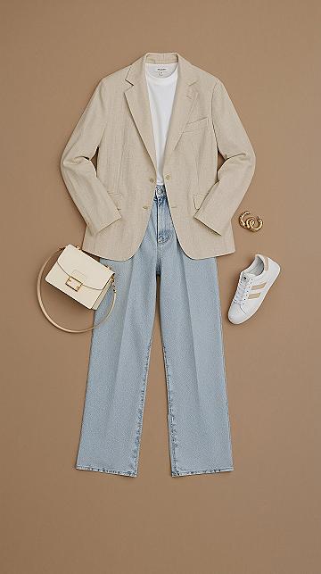 Effortless Elegance: Styling Your Chic Blazer & Jeans for Spring Summer