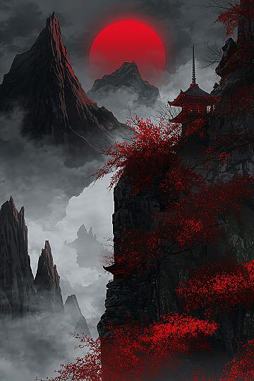 Majestic Japanese Anime Landscapes: New 4K Desktop Wallpapers
