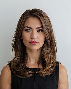 Why Front Layers Transform a Medium Length Cut