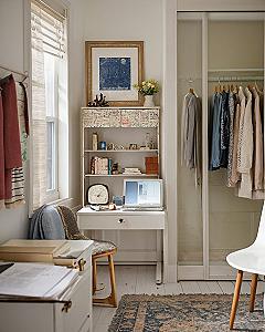 Compact Furry Vanity Chairs for Bedroom Workspaces