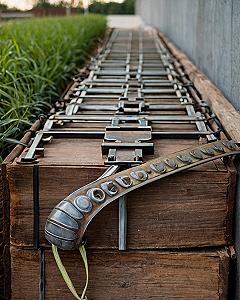 Using Steel Edging and River Rocks for Clean Garden Borders