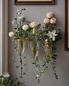 Hanging Wall Vases for Compact Indoor Greenery