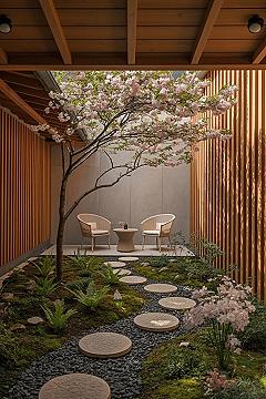 Small Courtyard Gardens: Tranquil Japanese Terrace Retreats