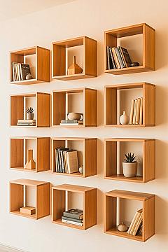 Creative Wall Book Shelves: Maximize Space for a Library Aesthetic