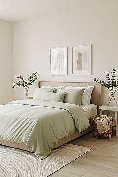 Minimalist Sage Green Bedroom: Timeless Tranquil Decor Ideas