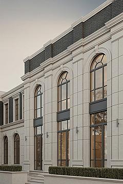 Timeless Luxury Villa Exterior: Neoclassical Architecture Grandeur